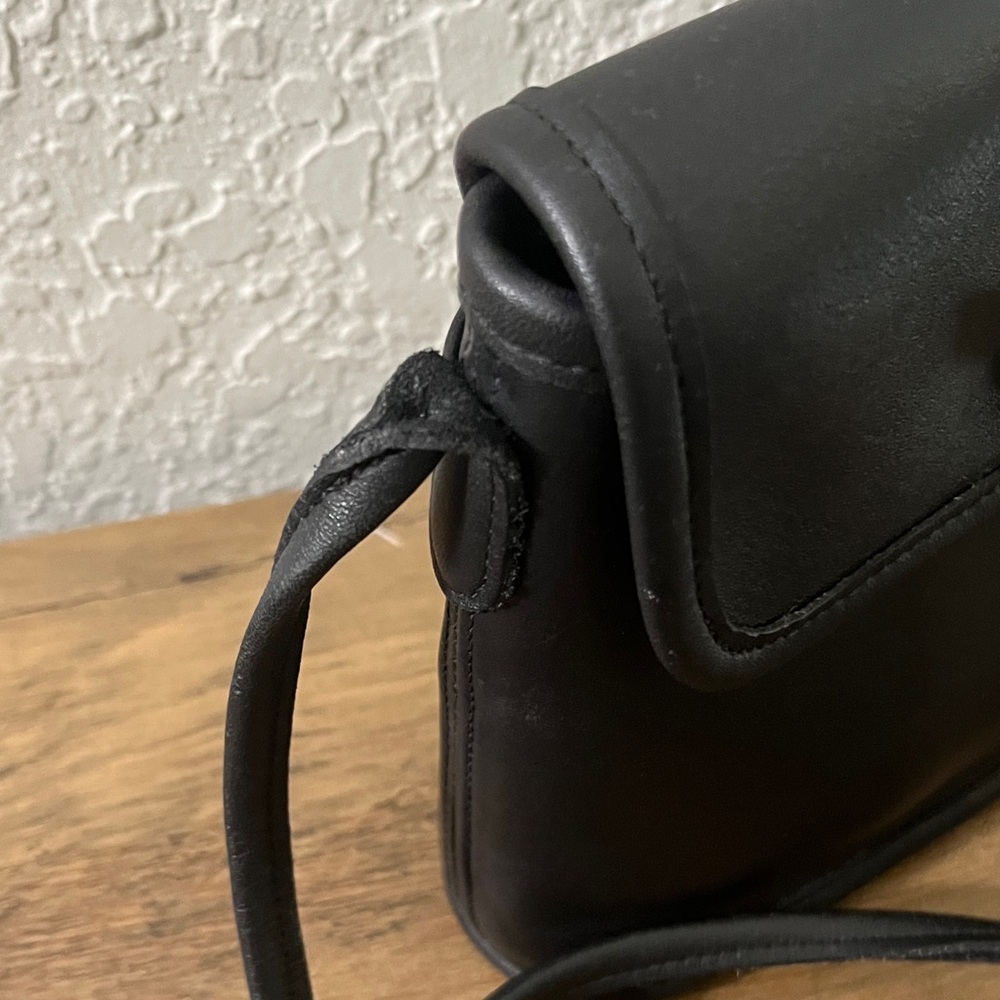 Coach Black Leather Crossbody Bag - Picture 8 of 8